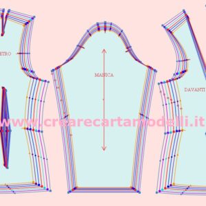 cartamodelli per corsetto bustino